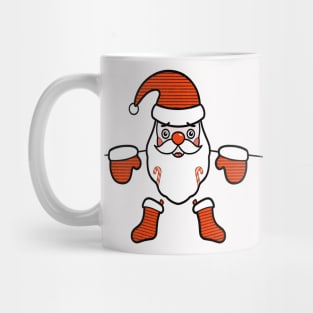 Santa Clause New Year Christmas Art Mug